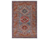 3x5 Gray Rust Kazak Afghan Hand Knotted Geometric Wool Area Rug